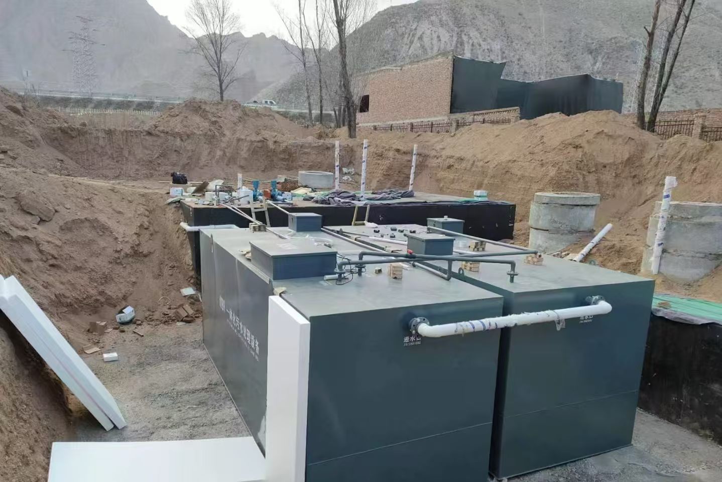 芦溪一体化污水处理设备
